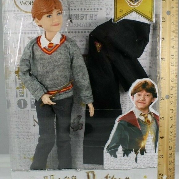 HARRY POTTER RON WEASLEY ACTION FIGURE DOLL HOGWARTS WIZARDING WORLD 10.5" - Picture 12 of 12